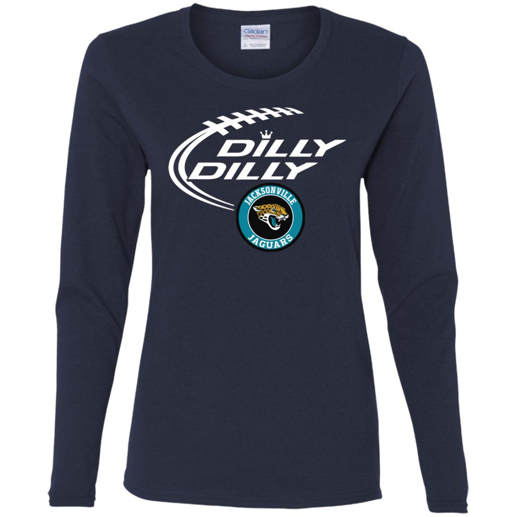Dilly Dilly Jacksonville Jaguars Nfl Football Women Long Sleeve Shirt