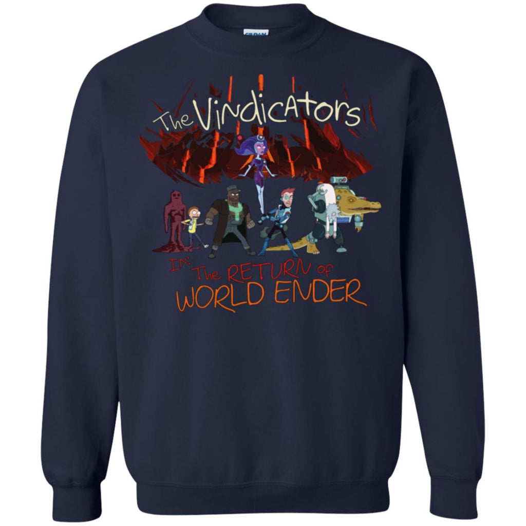 Rick And Morty The Vindicators Unisex Crewneck Pullover Sweatshirt