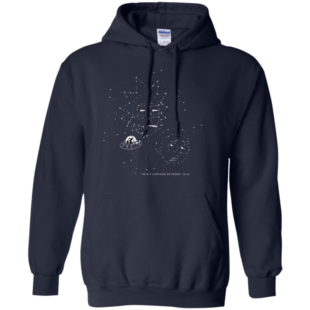 Rick And Morty Stars In The Sky Mug Men Pullover Hoodie