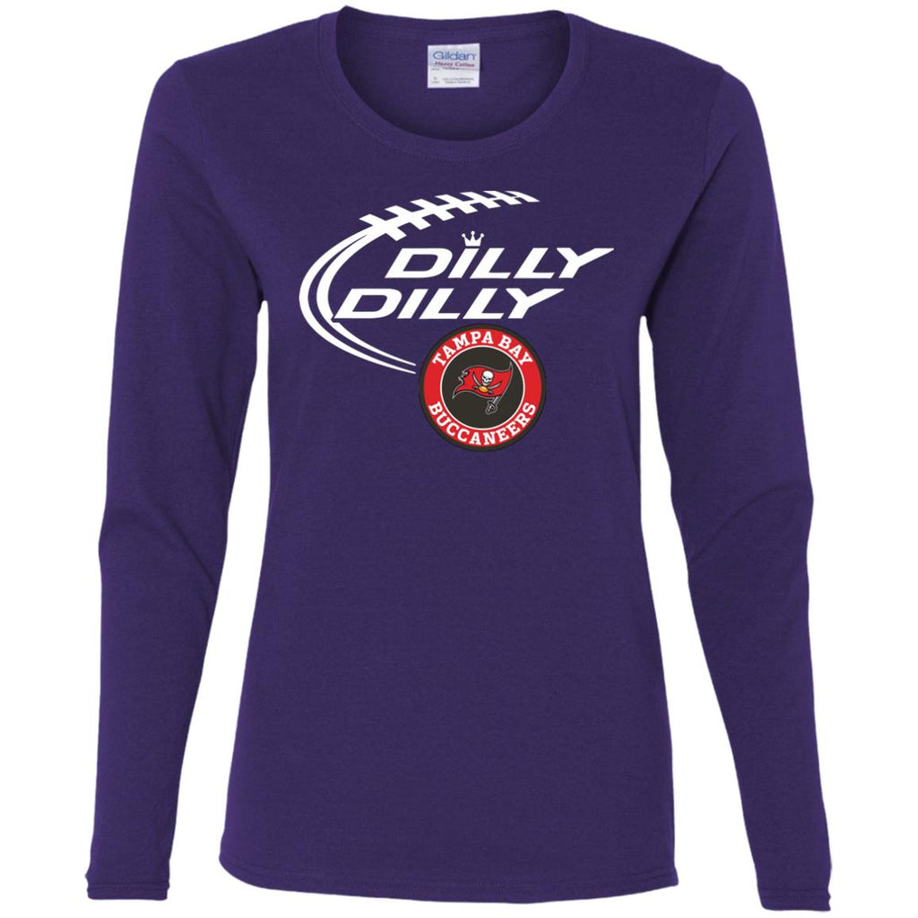 Dilly Dilly Tampa Bay Buccaneers Nfl Football Women Long Sleeve Shirt