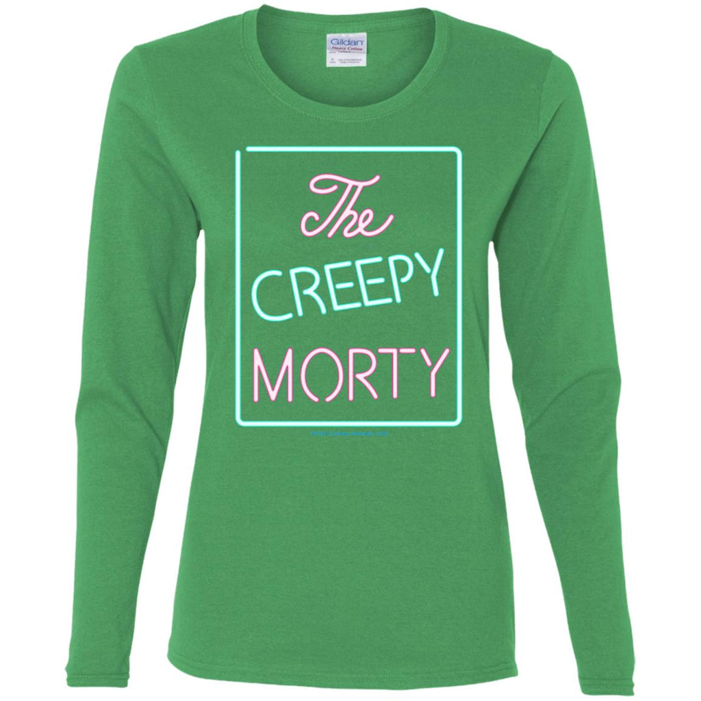 Rick And Morty The Creepy Morty Women Long Sleeve Shirt