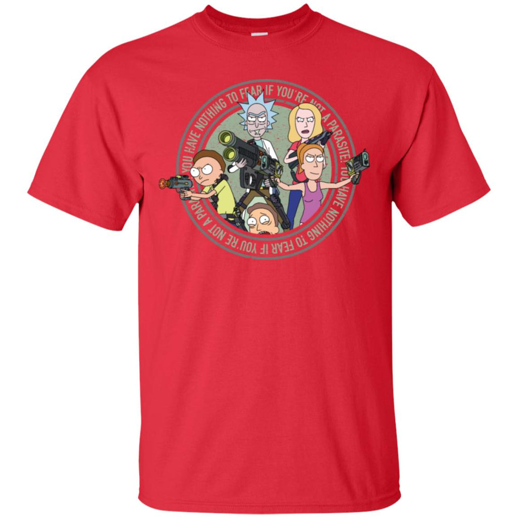 Rick And Morty And The Smith Family Men T-Shirt