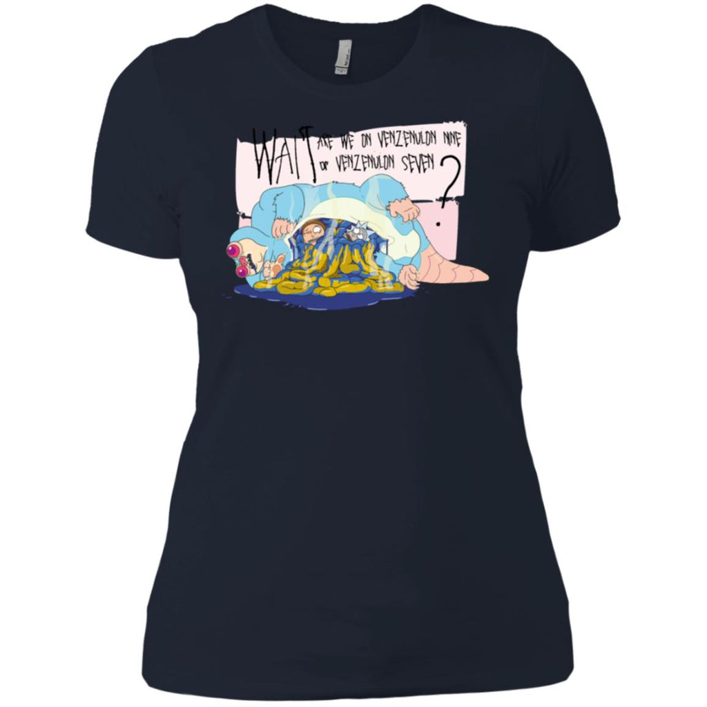 Ricky And Morty Which Venzenulon Are We On Women T-Shirt