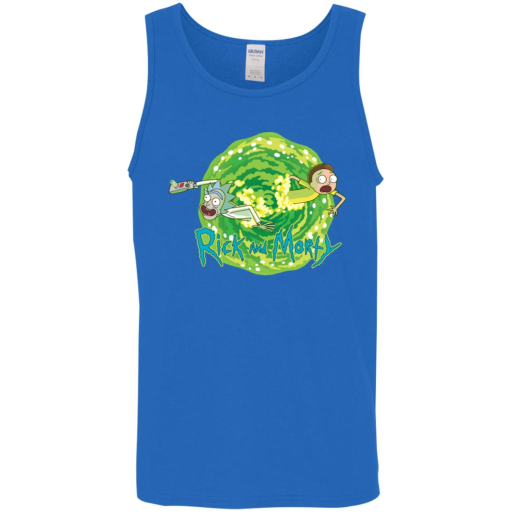 Rick And Morty Multidimensional Travel Men Tank Top