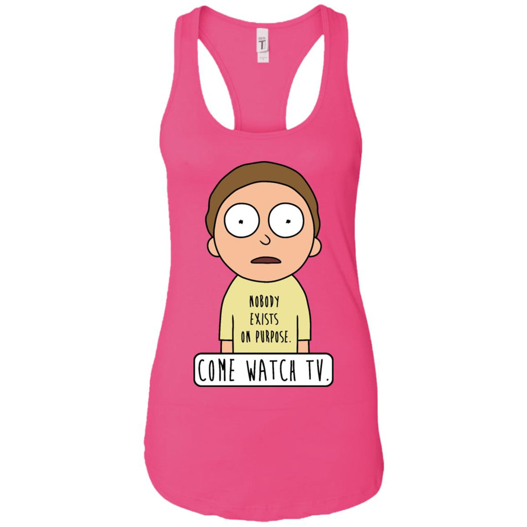 Rick And Morty Come Watch Tv Quote Women Tank