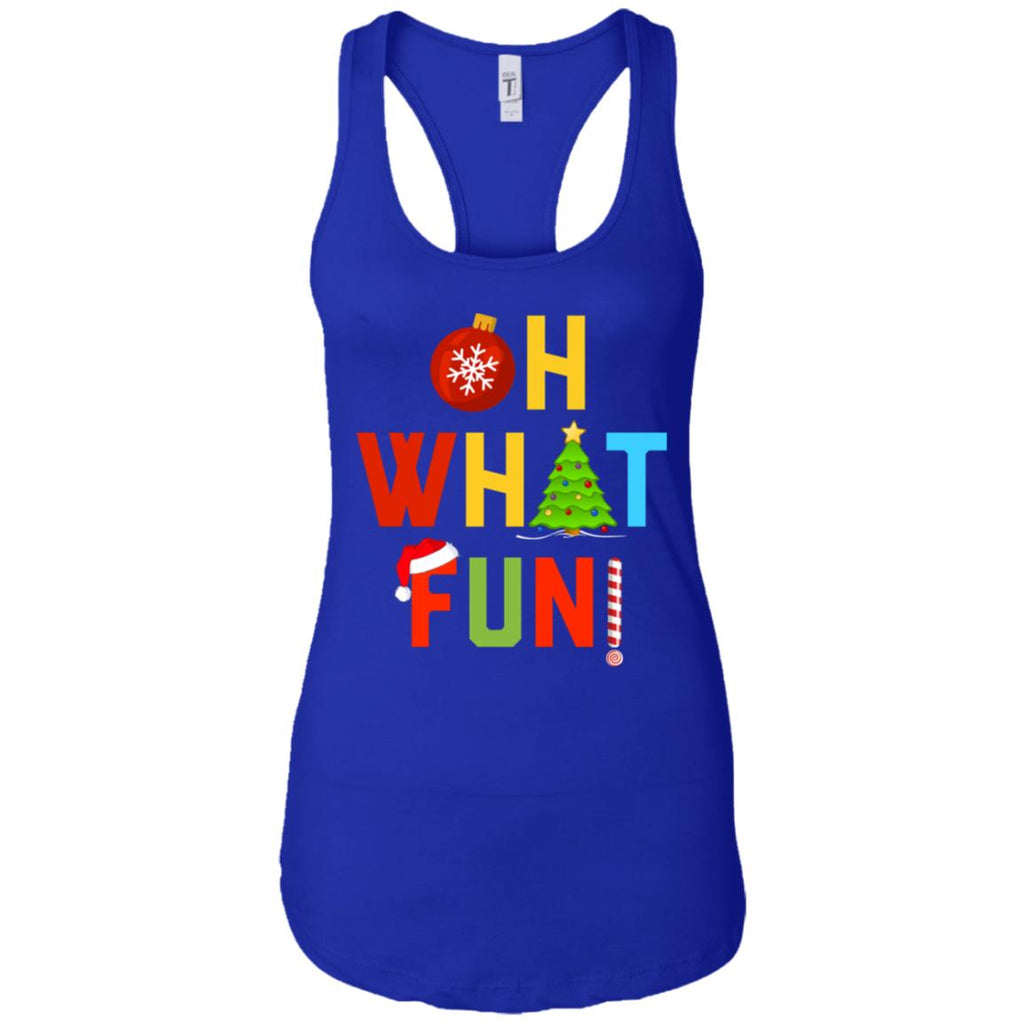 Oh What Fun Merry Christmas Women Tank