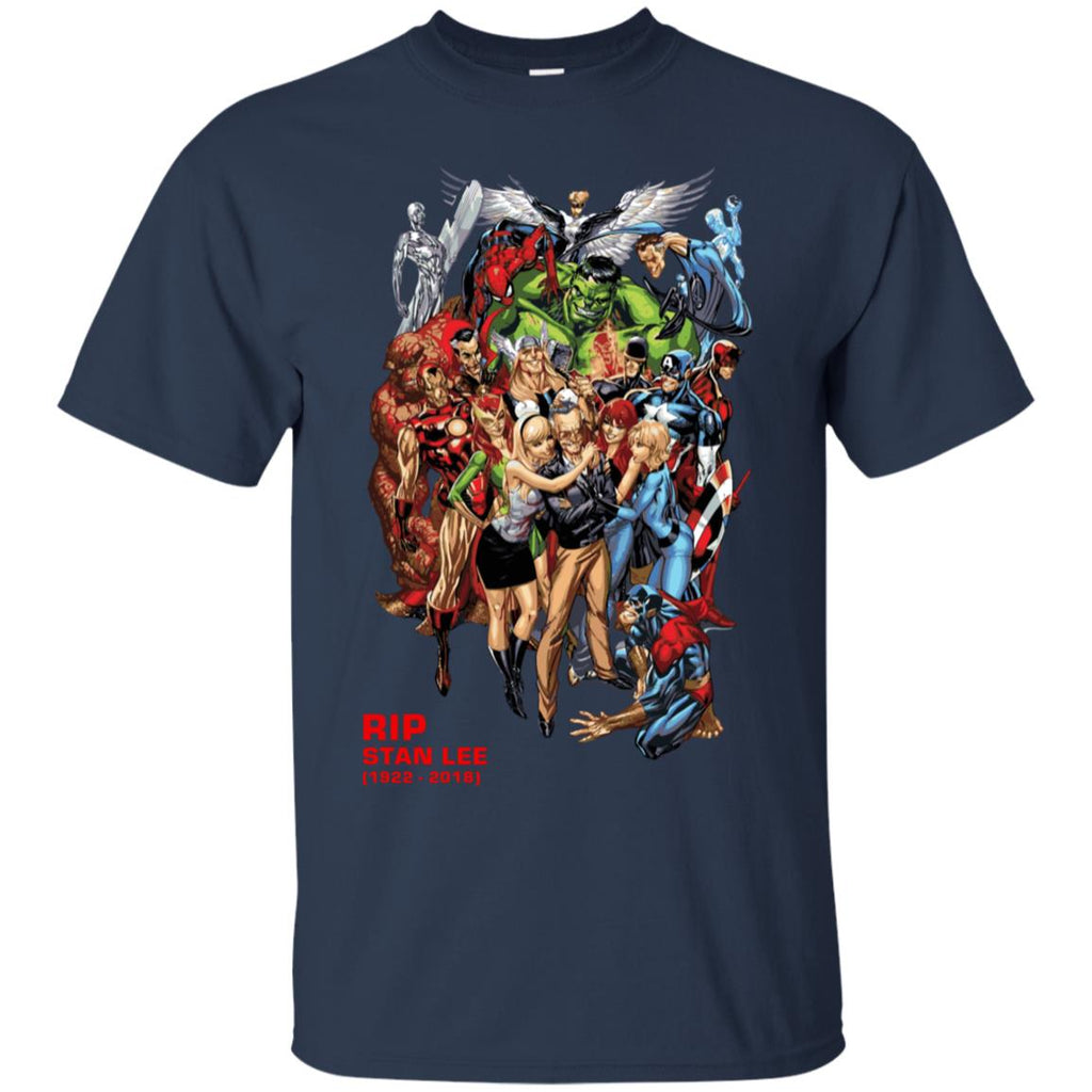 Rip Stan Lee Father Of Super Heroes Men T-Shirt