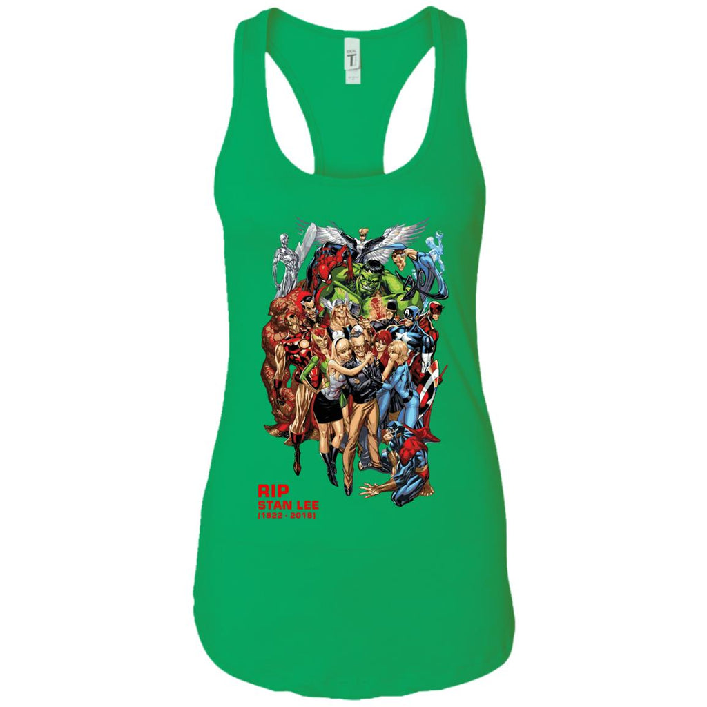 Rip Stan Lee Father Of Super Heroes Women Tank