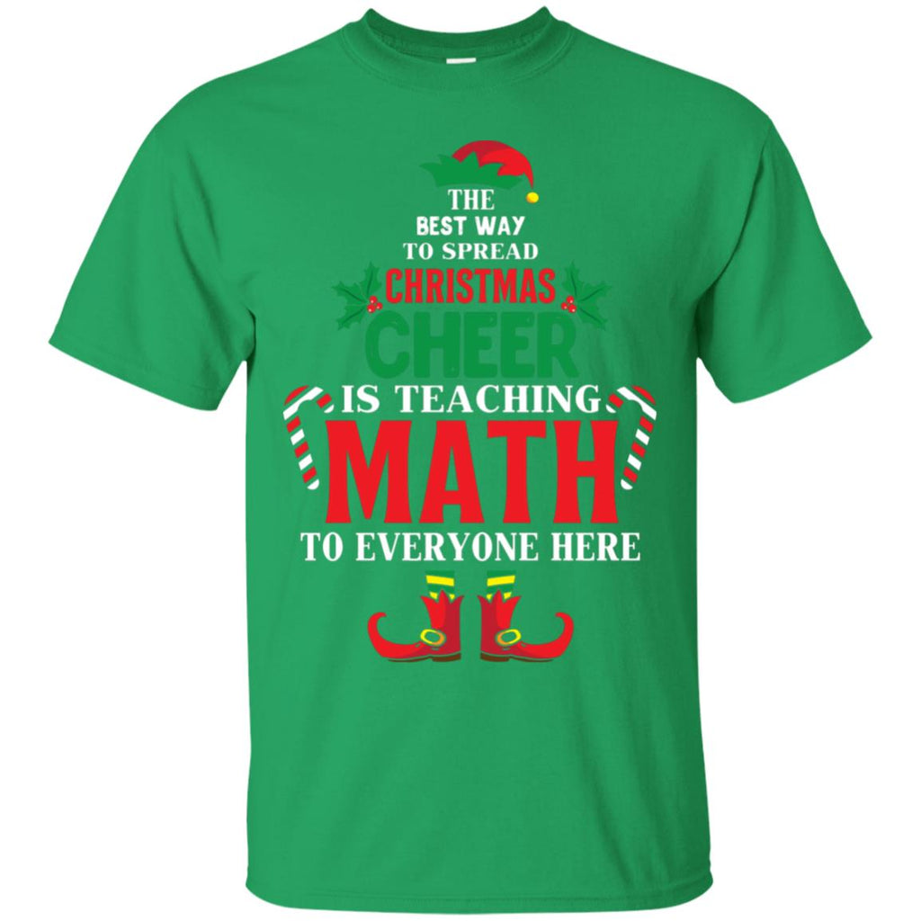 Christmas Cheer Is Teaching Math Men T-Shirt