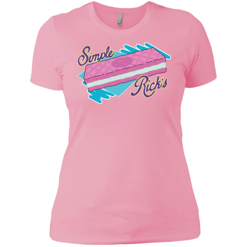 Rick And Morty Simple Rick's Wafer Cookie Women T-Shirt