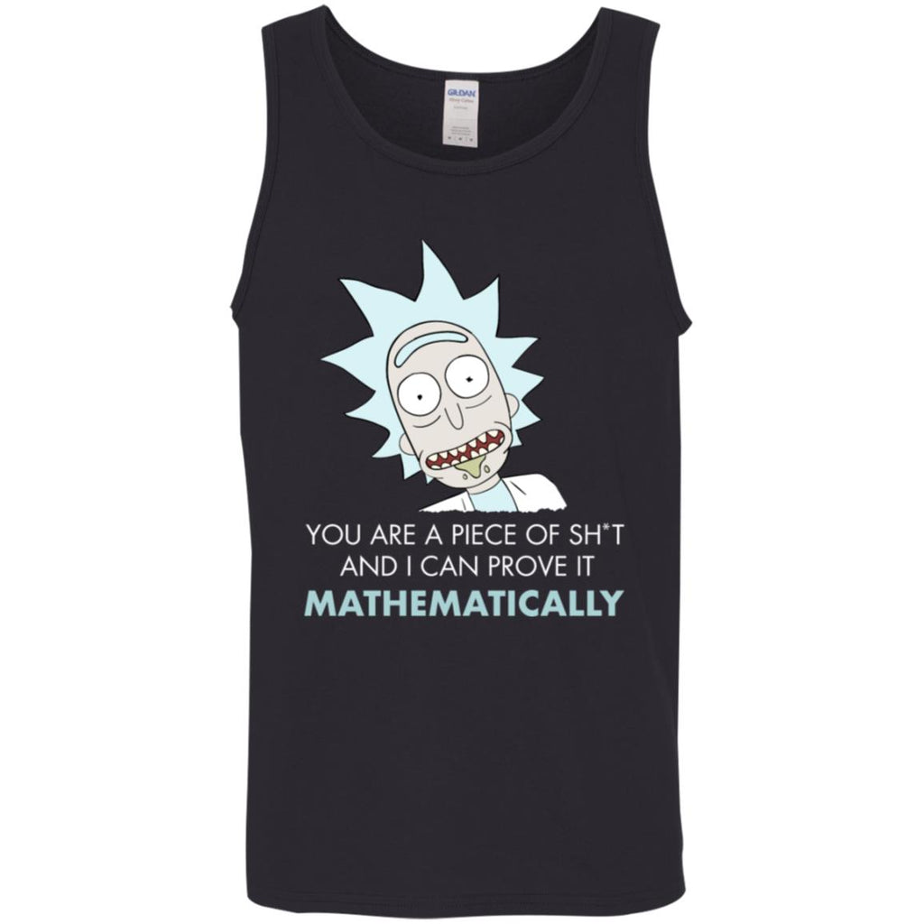 Rick And Morty Mathematical Proof Quote Men Tank Top