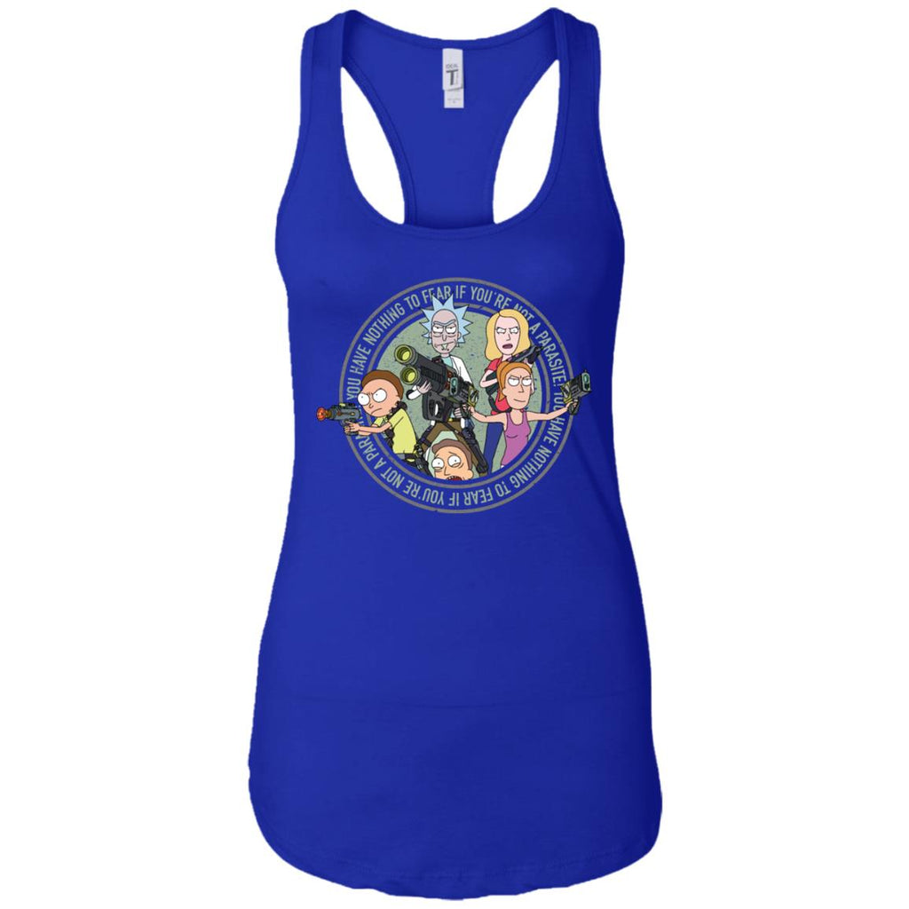 Rick And Morty And The Smith Family Women Tank