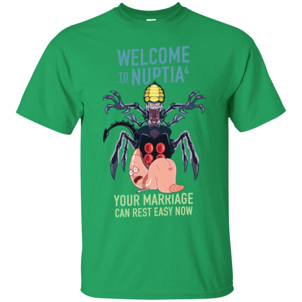 Rick And Morty Welcome To Nuptia Men T-Shirt