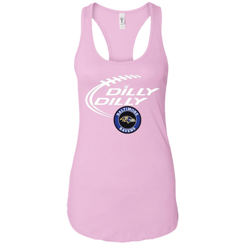 Dilly Dilly Baltimore Ravens Nfl Football Women Tank