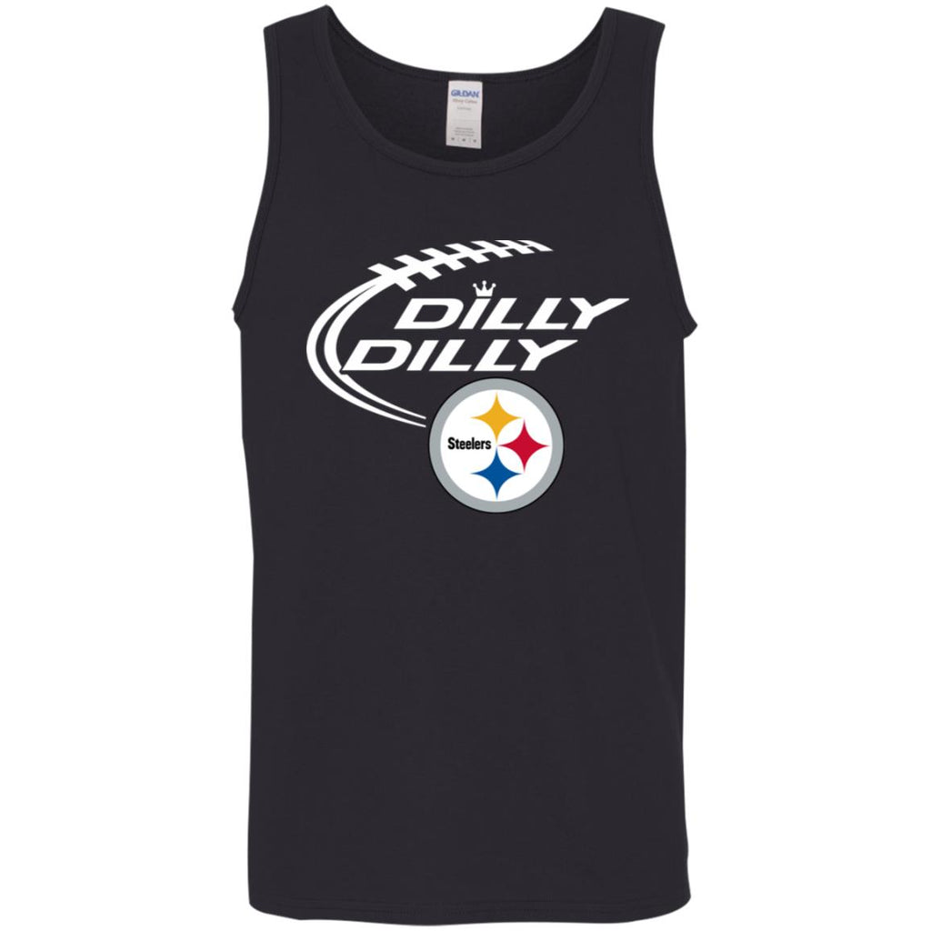 Dilly Dilly Pittsburgh Steelers Logo Nfl Football Men Tank Top
