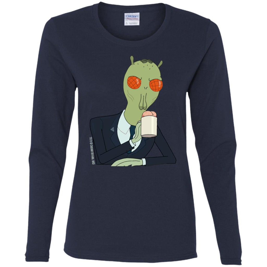 Rick And Morty Cornvelious Daniel Women Long Sleeve Shirt