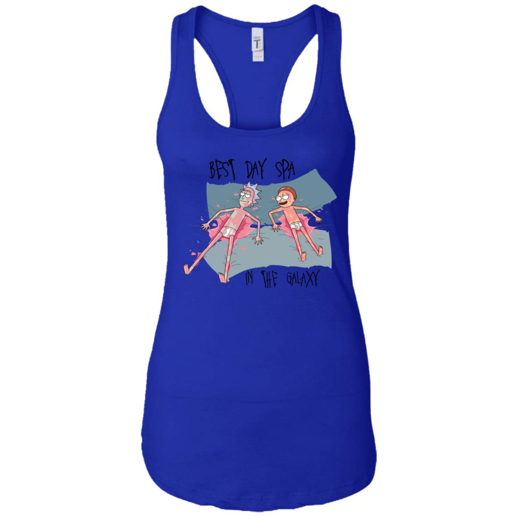 Rick And Morty Best Spa Day In The Galaxy Women Tank