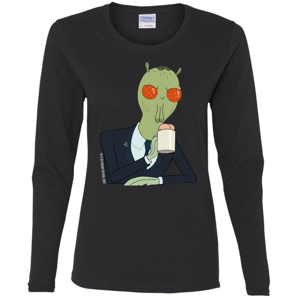 Rick And Morty Cornvelious Daniel Women Long Sleeve Shirt