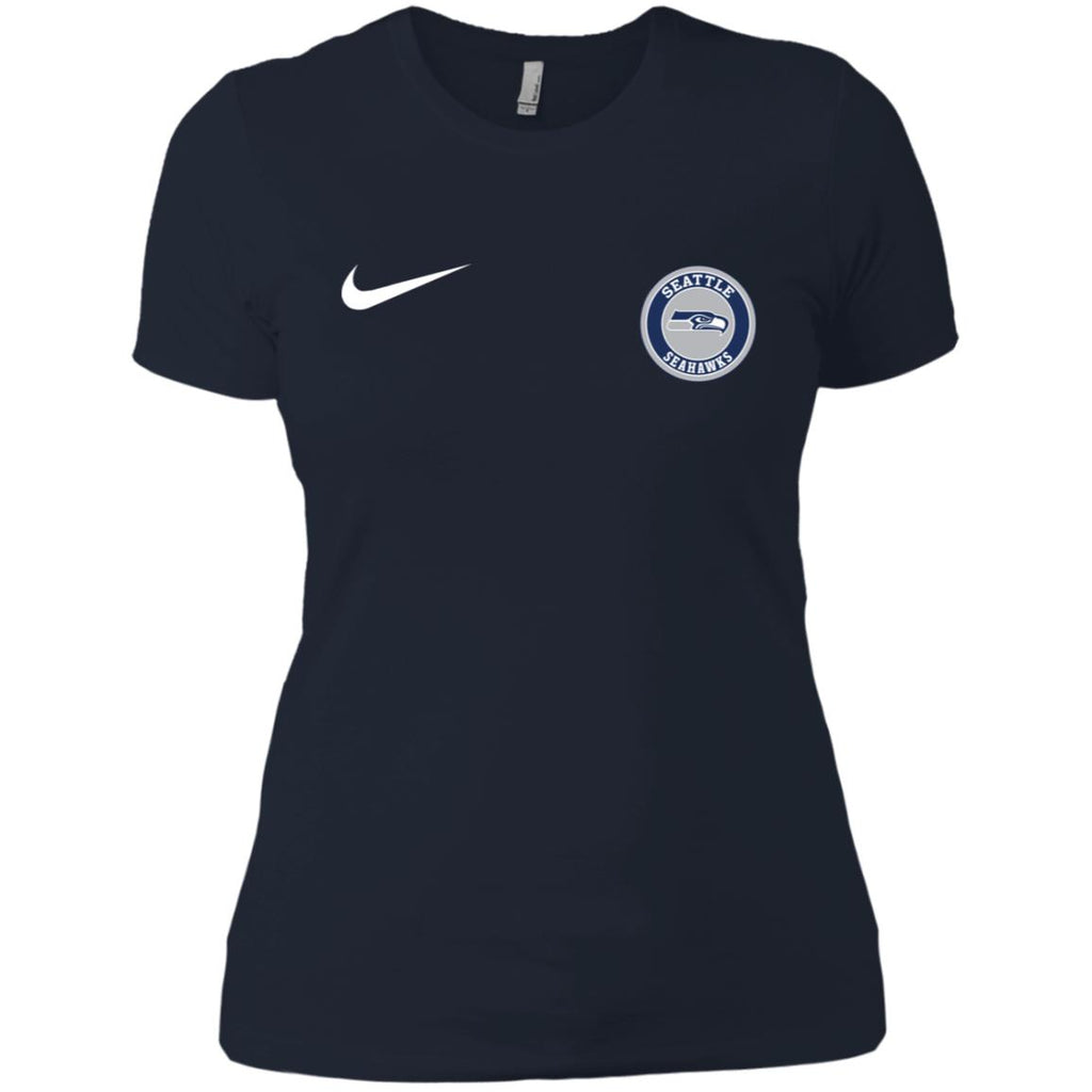 Nike Seatle Seahawk Nfl Football Women T-Shirt