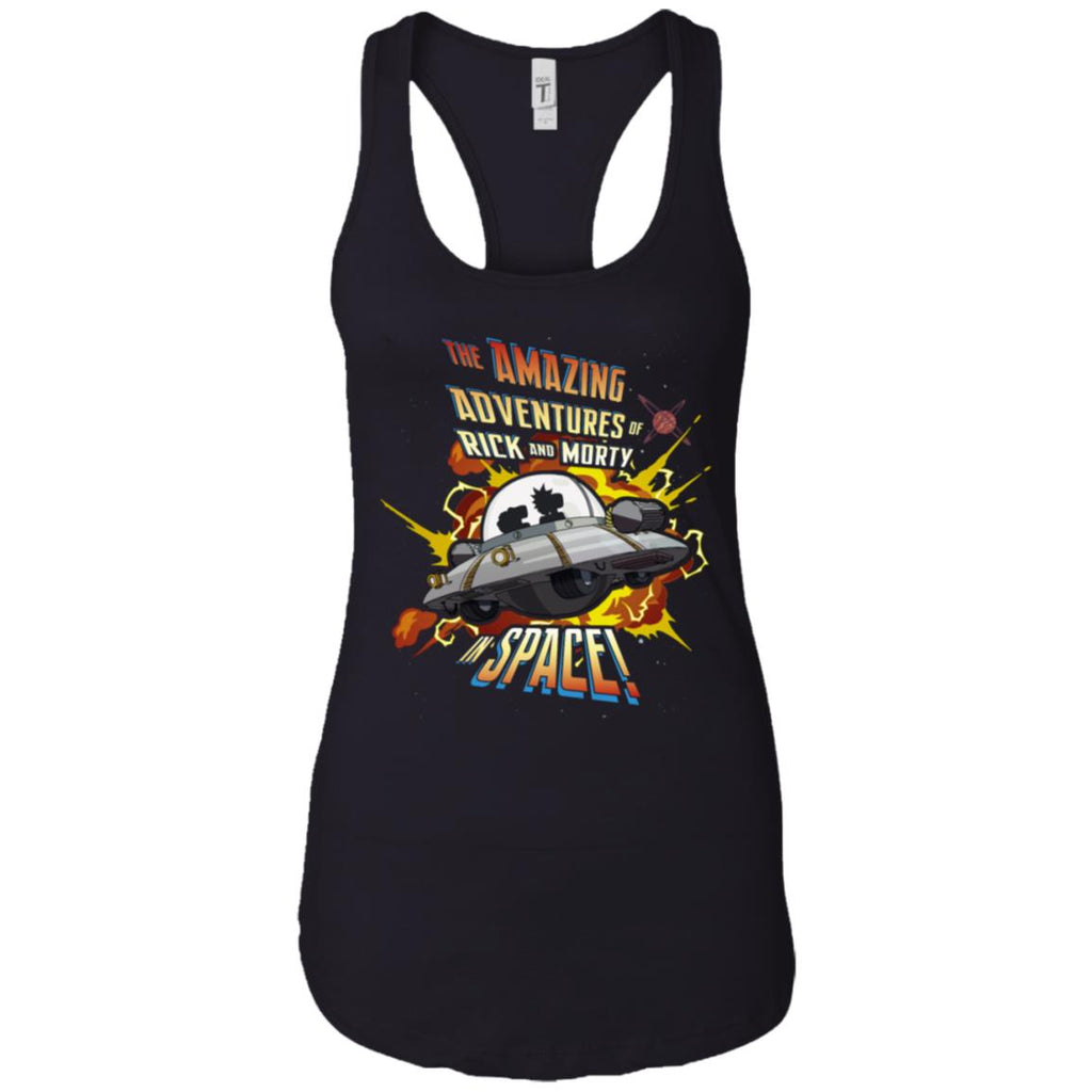 Rick And Morty Amazing Adventures In Space Women Tank