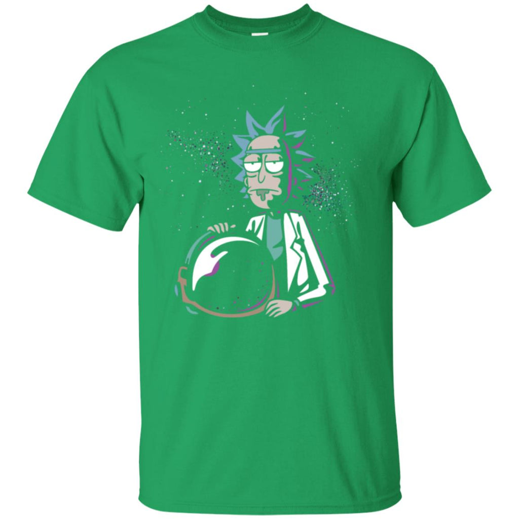 Rick And Morty Astronaut Helmet Men T-Shirt