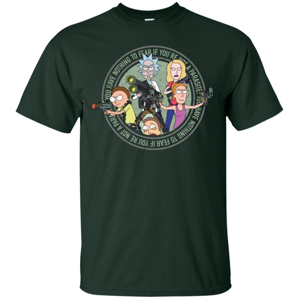 Rick And Morty And The Smith Family Men T-Shirt