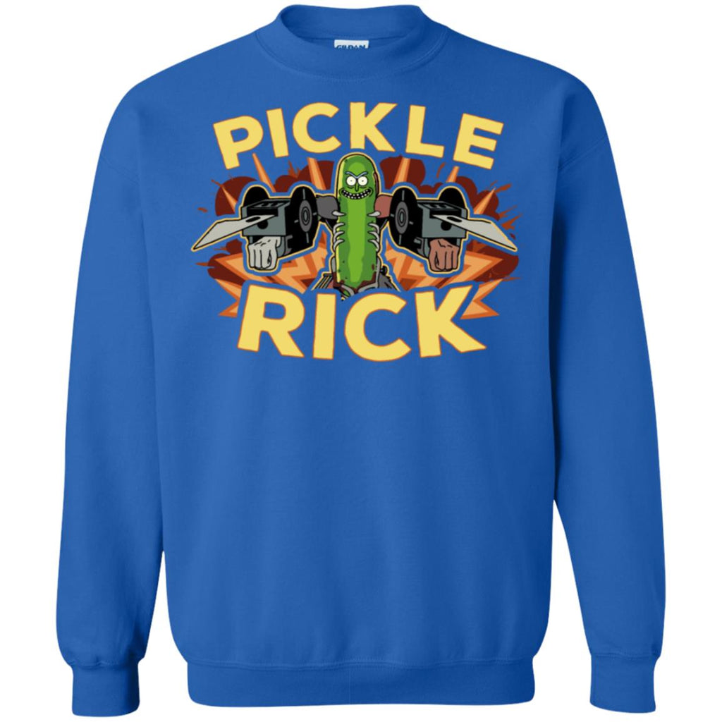 Rick And Morty Pickle Rick Unisex Crewneck Pullover Sweatshirt