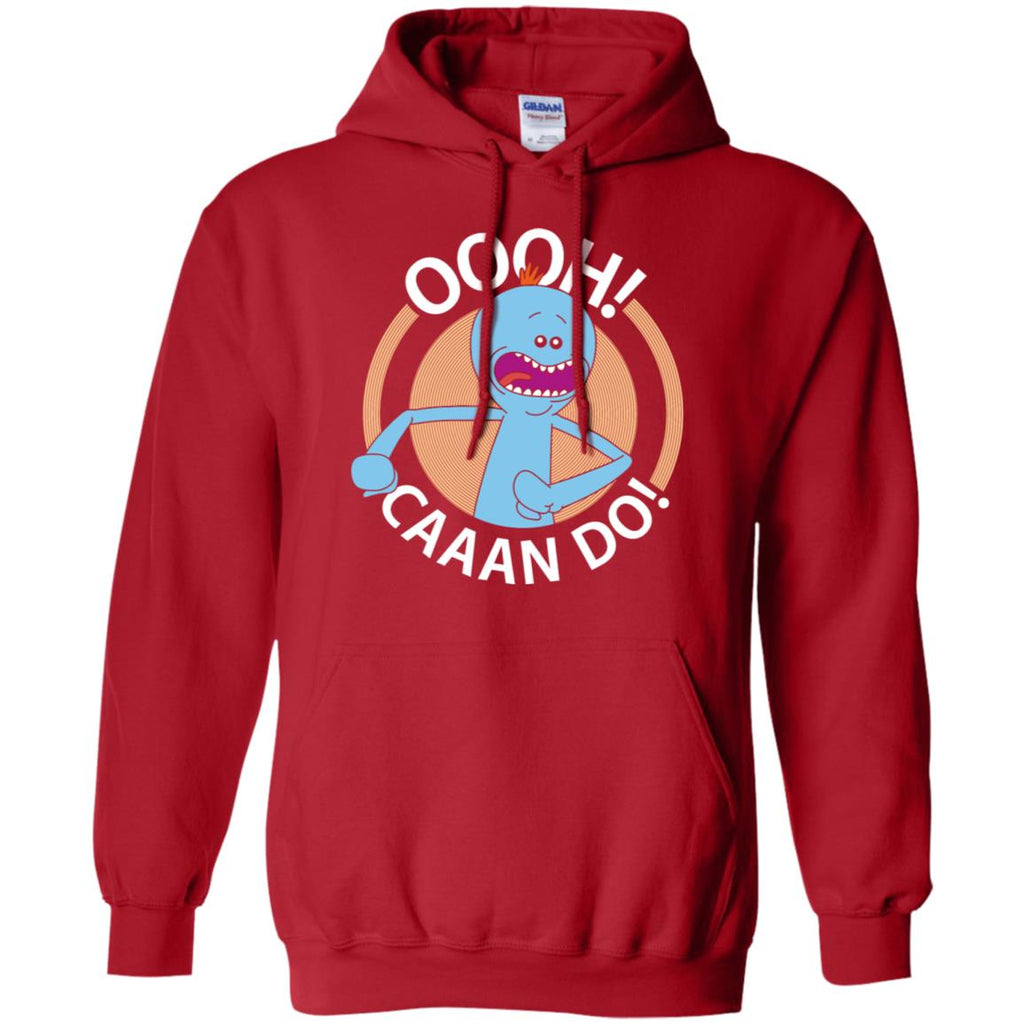 Rick And Morty Mr Meeseeks Oooh Caaan Do Men Pullover Hoodie
