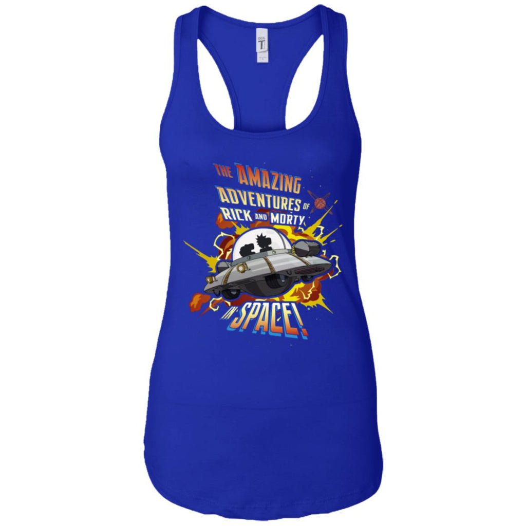 Rick And Morty Amazing Adventures In Space Women Tank