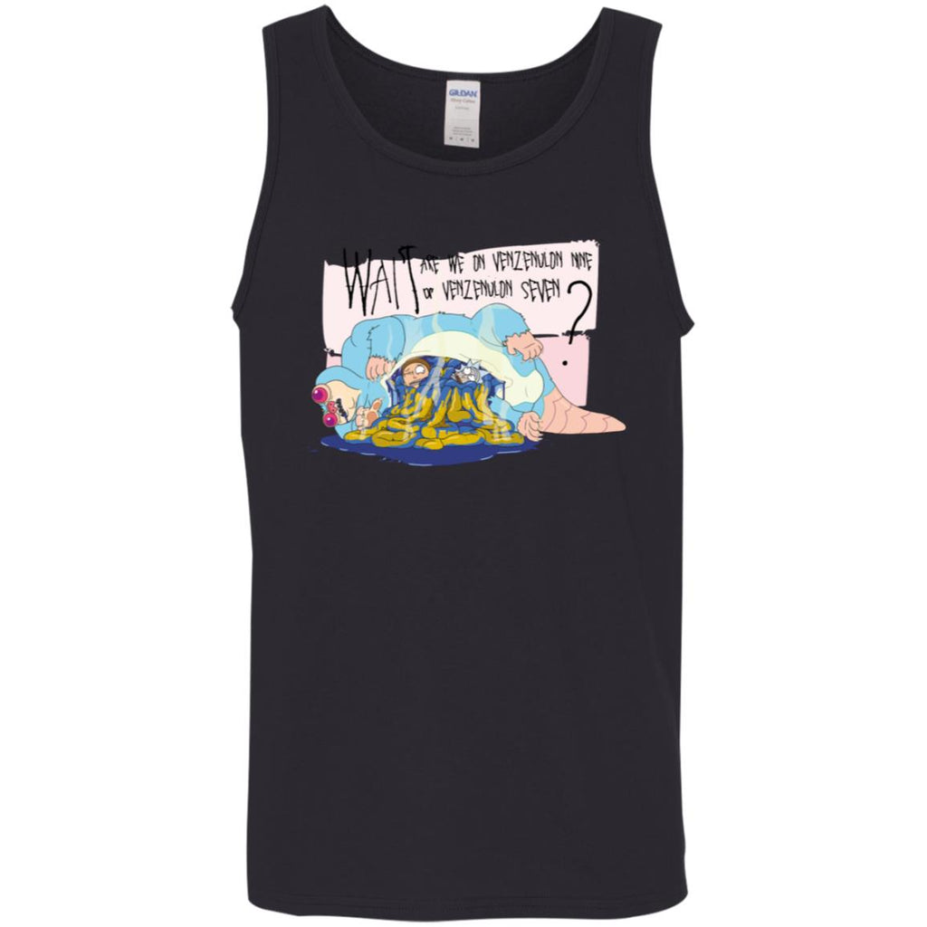 Ricky And Morty Which Venzenulon Are We On Men Tank Top
