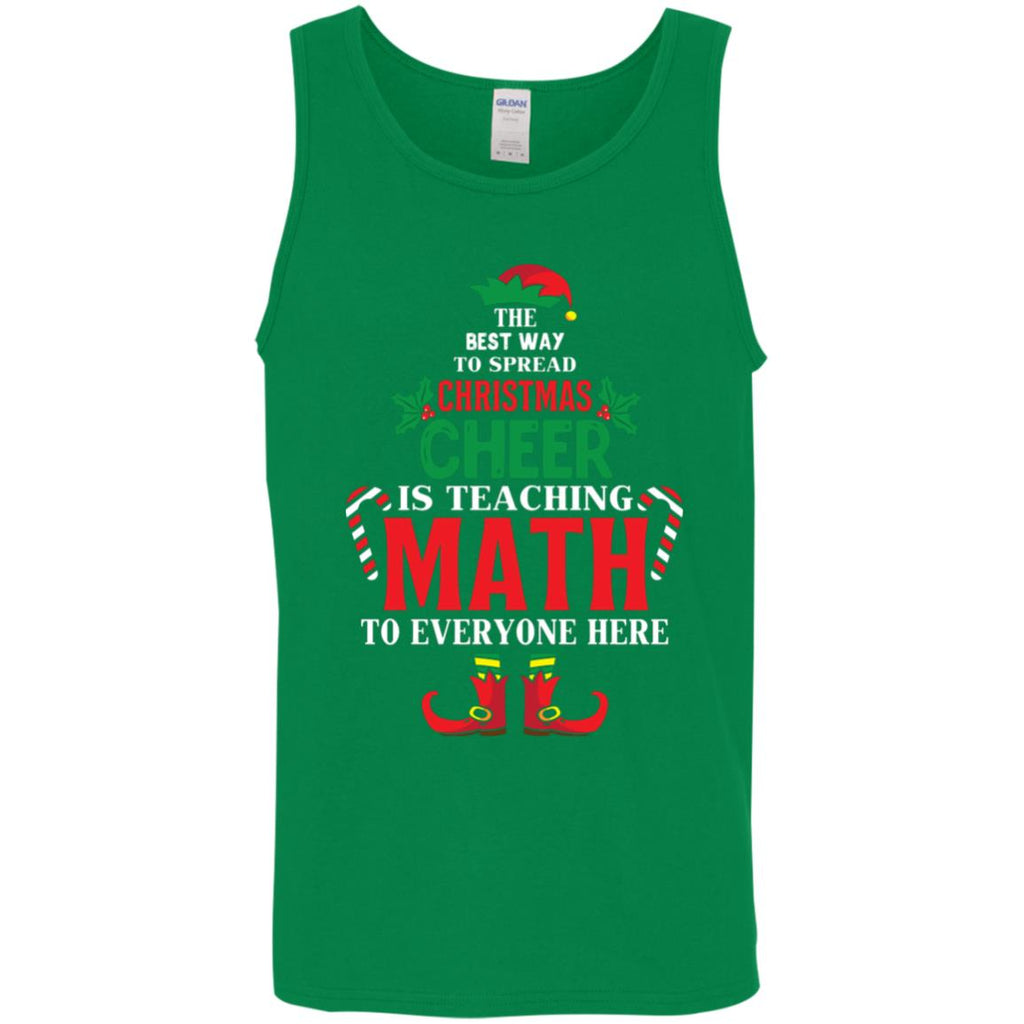 Christmas Cheer Is Teaching Math Men Tank Top