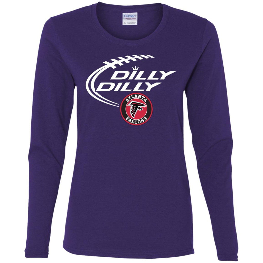 Dilly Dilly Atlanta Falcons Nfl Football Women Long Sleeve Shirt