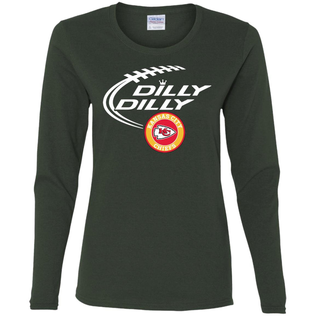 Dilly Dilly Kansas City Chiefs Nfl Football Women Long Sleeve Shirt