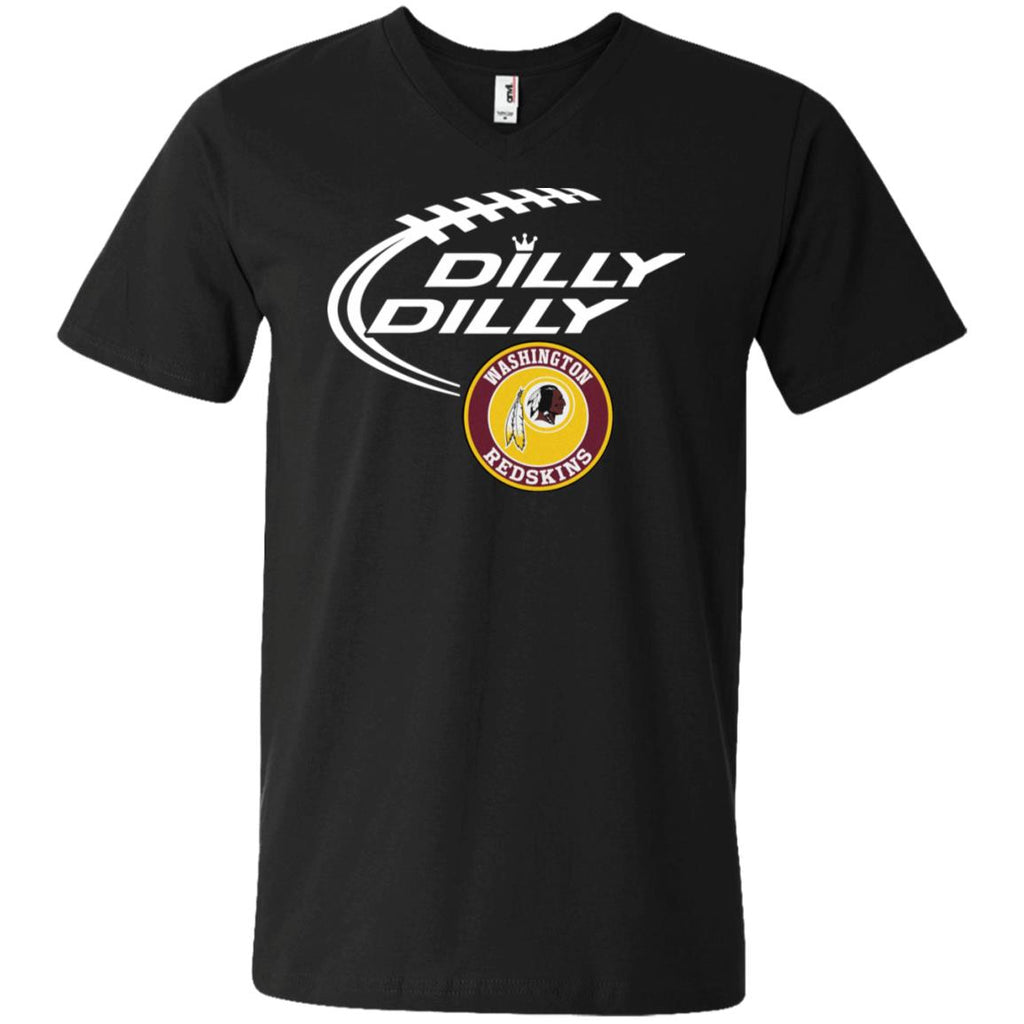 Dilly Dilly Washington Redskins Nfl Football Men V-Neck T-Shirt