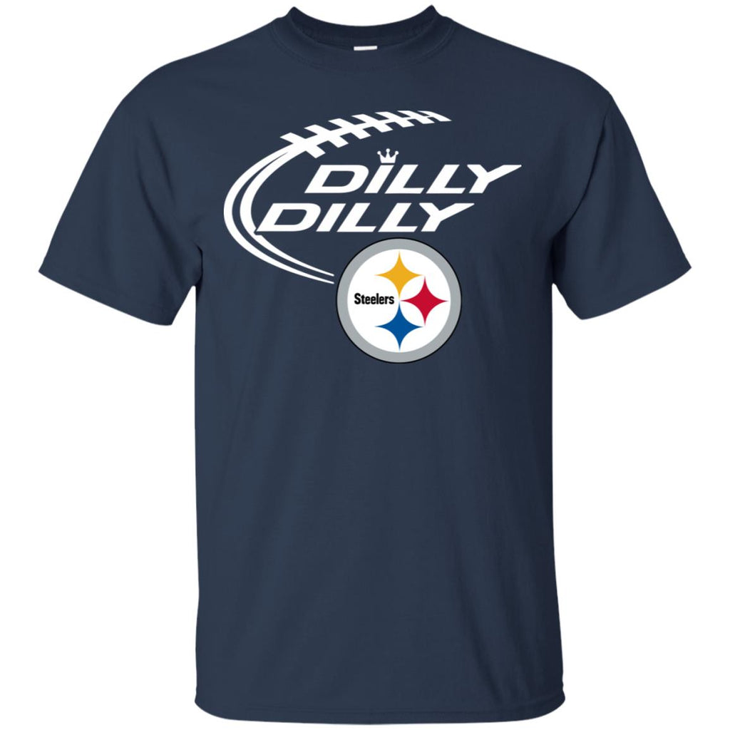 Dilly Dilly Pittsburgh Steelers Logo Nfl Football Men T-Shirt