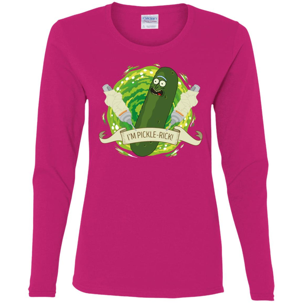 Rick And Morty I'm Pickle Rick Women Long Sleeve Shirt