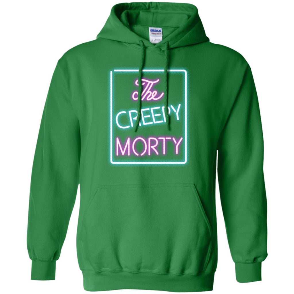 Rick And Morty The Creepy Morty Club Men Pullover Hoodie