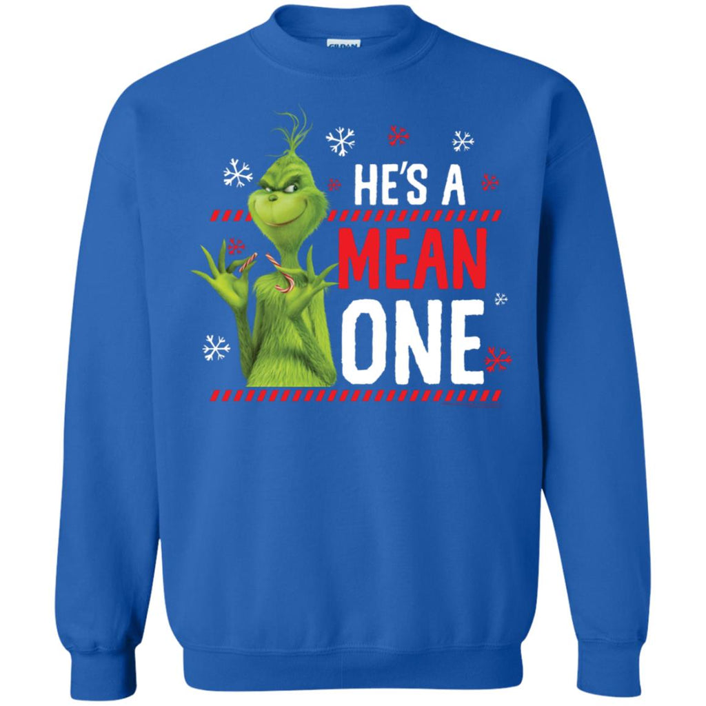 Dr. Seuss The Grinch Me Being Jolly Unisex Crewneck Pullover Sweatshirt
