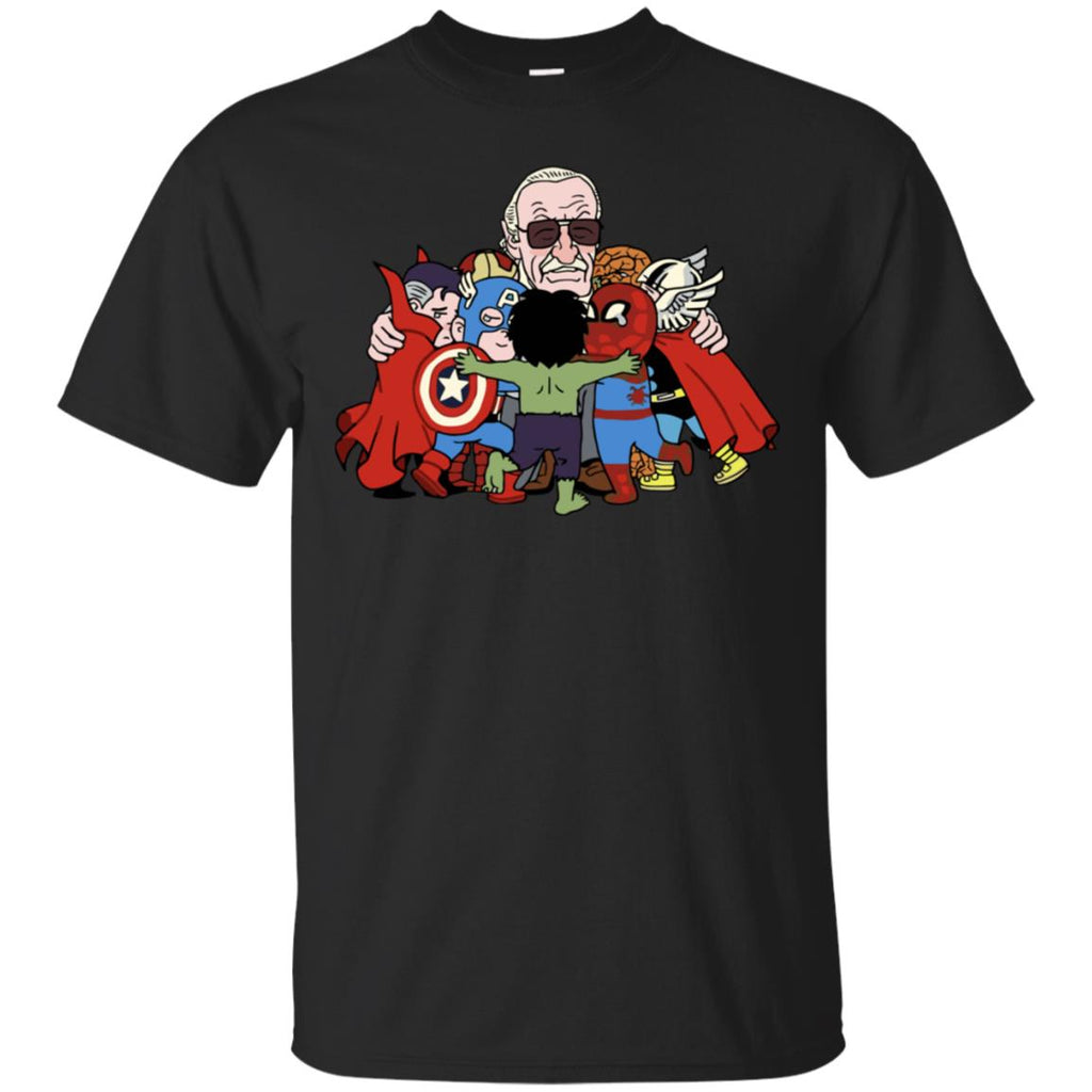 Stan Lee Shirt - Father Of Super Heroes Men T-Shirt
