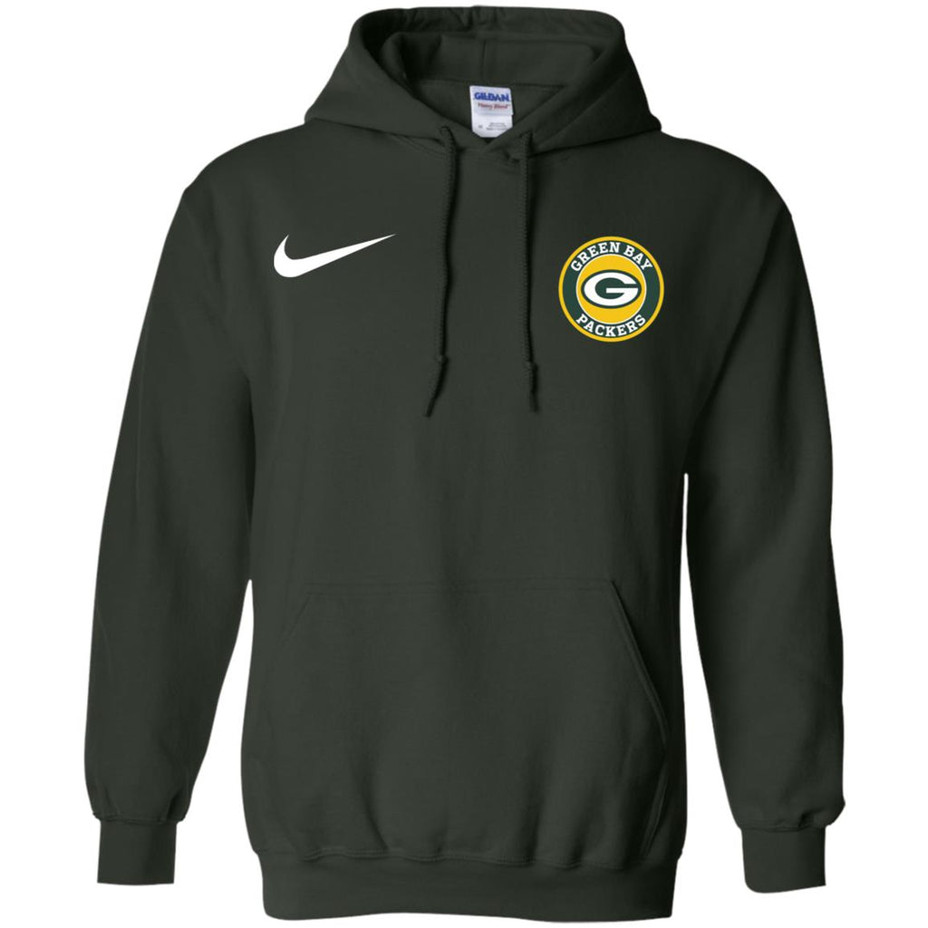 Nike Green Bay Packers Nfl Football Men Pullover Hoodie