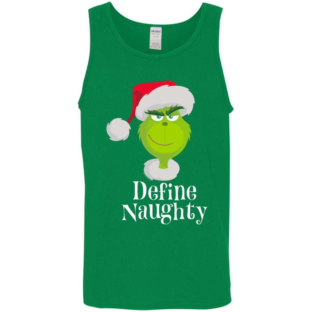 Dr. Seuss The Grinch Naughty Grinch Christmas Men Tank Top