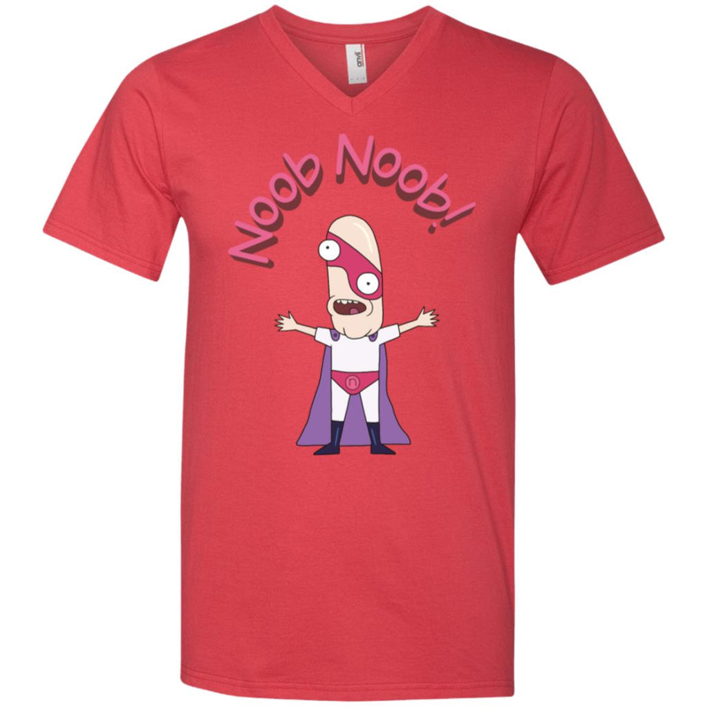 Rick And Morty Noob Noob Men V-Neck T-Shirt