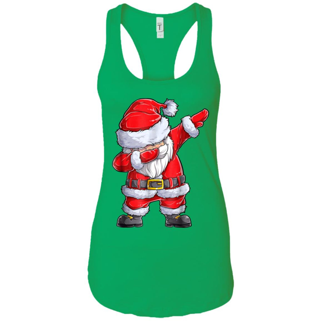 Dabbing Santa Shirt Christmas Boys Kids Men Xmas Gifts Tees Women Tank