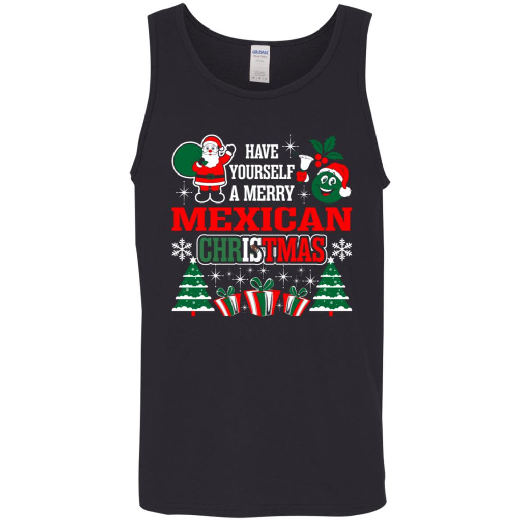 Have Yourself A Merry Mexican Christmas Men Tank Top