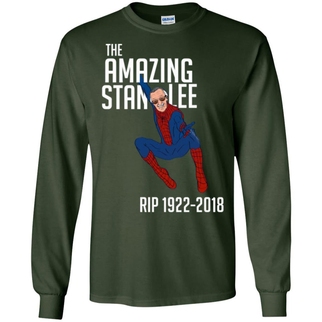 The Amazing Stan Lee Men Long SLeeve Shirt