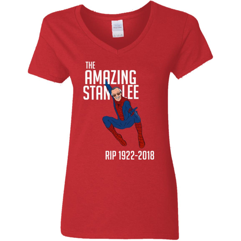 The Amazing Stan Lee Women V-Neck T-Shirt