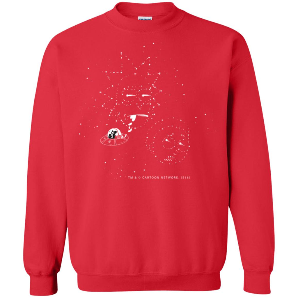 Rick And Morty Stars In The Sky Mug Unisex Crewneck Pullover Sweatshirt
