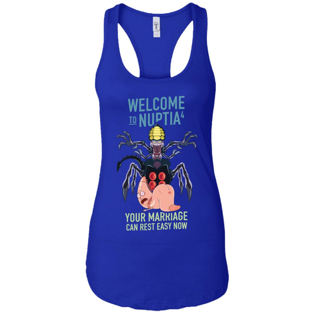 Rick And Morty Welcome To Nuptia Women Tank