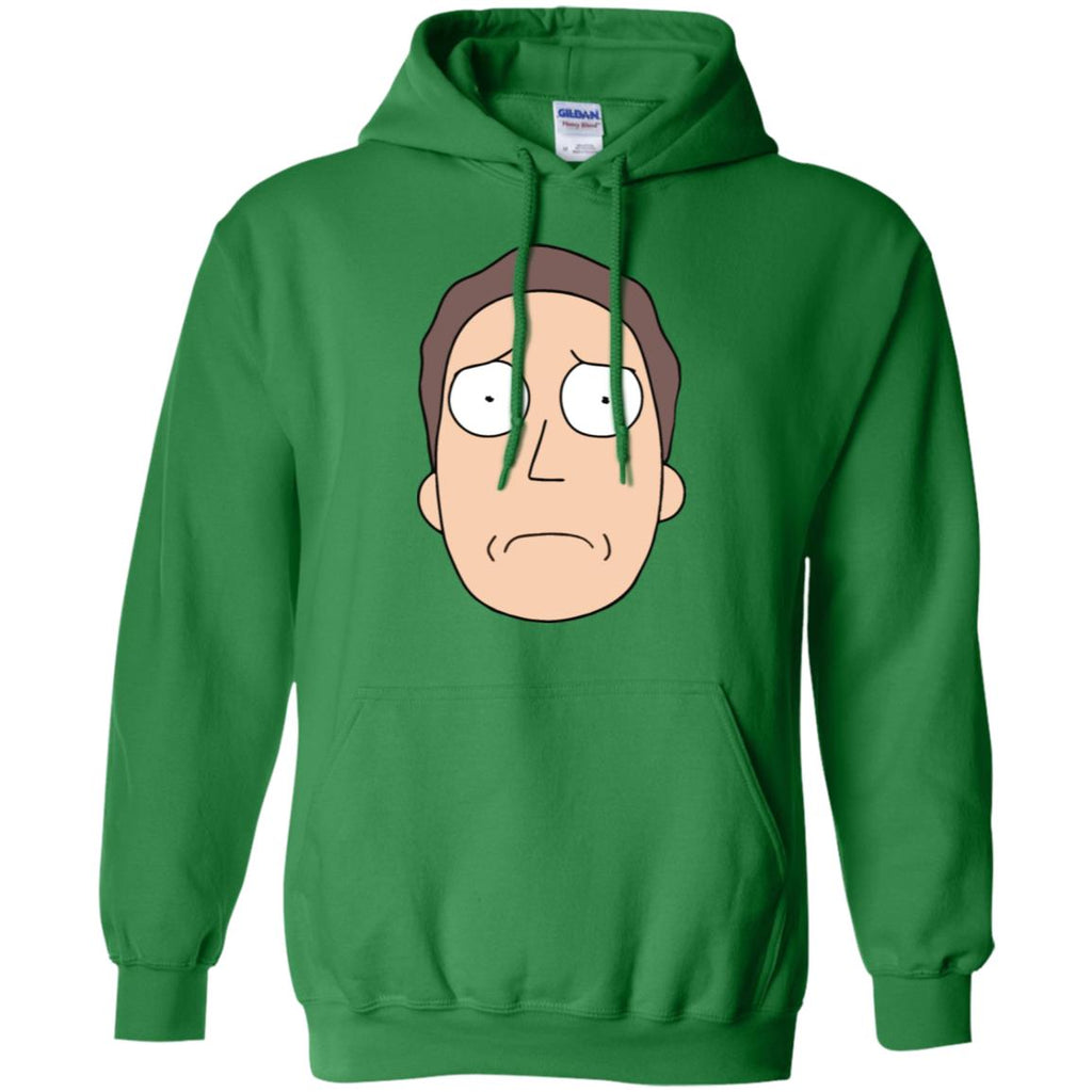 Rick And Morty Jerry Smith Men Pullover Hoodie