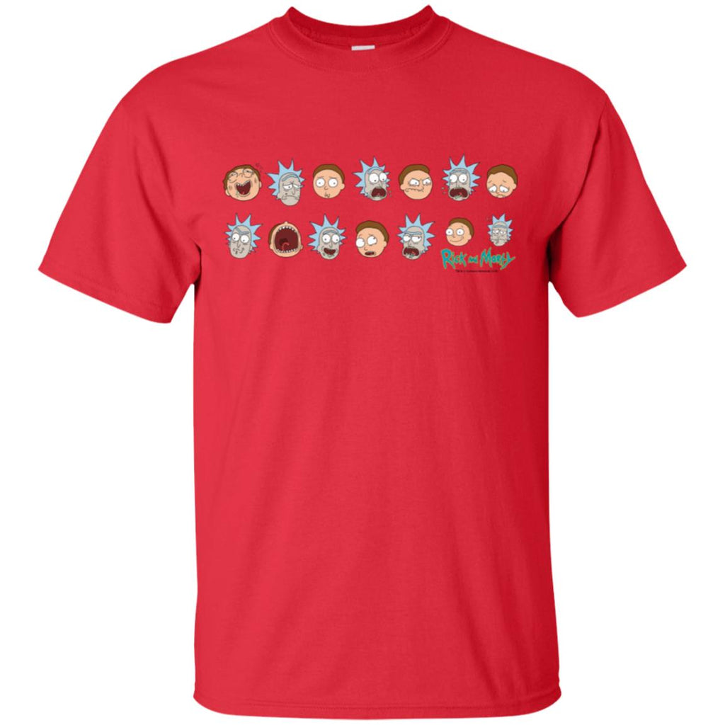 Rick And Morty Expressions Men T-Shirt